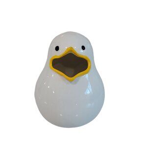 Snack-Em The Feeder For People Candy Holder Ceramic duck vintage storage planter